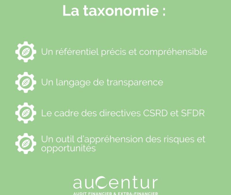 La taxonomie de l'UE