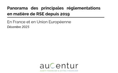 Panorama des principales réglementations en matière de RSE depuis 2019